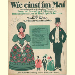 Notenheft / music sheet - Die Mnner sind alle Verbecher