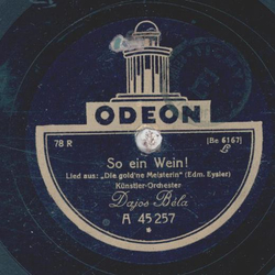 Dajos Bla - So ein Wein / a) Wenn die Gnseblmchen...