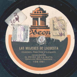G. Perez de la Mata / Sara Fenor y Luis Bori - Las...