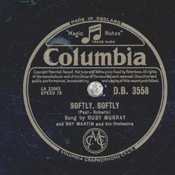 Ruby Murray - Softly, softly / What could be more beautiful