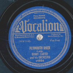 Benny Carter - Playmouth Rock / Melancholy Lullaby 