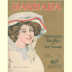 Notenheft / music sheet - Barbara