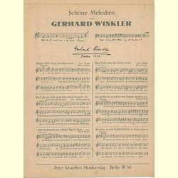 Notenheft / music sheet - Schne Melodien