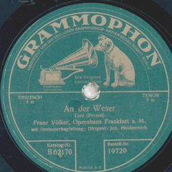 Franz Vlker - An der Weser / Am Rhein