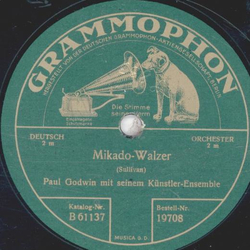 Paul Godwin - Mikado-Walzer / Die lustige Witwe