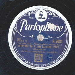 Duke Ellington - The 1948 Super Rhythm Style Series No. 1: Ouverture to a jam session Teil I und II