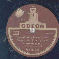 C. Richard Tauber / Elisabeth Rethberg - Die verkaufte...