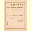 Notenheft / music sheet - Lolita