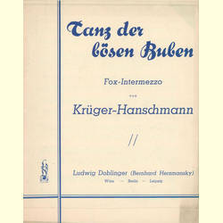 Notenheft / music sheet - Tanz der bsen Buben