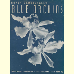 Notenheft / music sheet - Blue Orchids