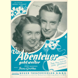 Notenheft / music sheet - Jede Frau hat ein s��es Geheimnis