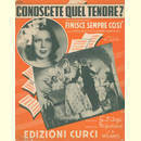 Notenheft / music sheet - Conescete Quel Tenore?