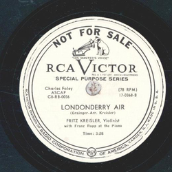 Fritz Kreisler / Miguelito Valdes - Londonderry Air / La...