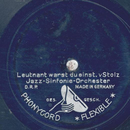Jazz Sinfonie-Orchester - Leutnant warst du einst / Bin...