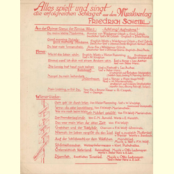 Notenheft / music sheet - Good morning, Mylady, good morning, Madame