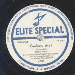Geschwister Schmid - Swing in Switzerland / Cowboy, sing