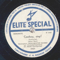 Geschwister Schmid - Swing in Switzerland / Cowboy, sing