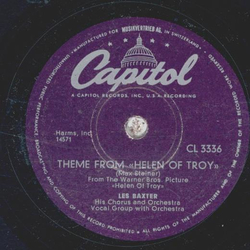 Les Baxter - Theme from Helen of Troy / The poor People of Paris