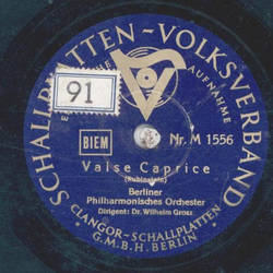 Clangor-Sinfonie-Orchester / Berliner Philharmonisches Orchester - Intermezzo und Barcarole / Valse Caprice