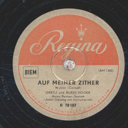 Gretli und Rudi Egger - Auf meiner Zither / Kleine Katharina