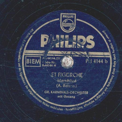Gr. Karnevals-Orchester - Rubbedidupp / Et Figrche 