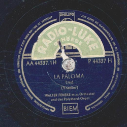 Walter Fenske - La Paloma / Neapolitanisches Stndchen