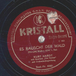 Kurt Hardt - Es rauscht der Wald Teil I und II