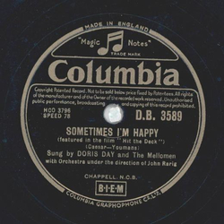 Doris Day - Sometimes Im Happy / Just One Of Those Things
