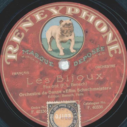 Efim Schachmeister Orchester - Les Bijoux / Le Tango de la Danseuse