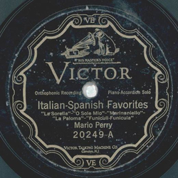 Mario Perry - Italian-Spanish Favorites / Verona Waltz