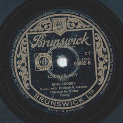 Bing Crosby - My Girls An Irish Girl / Galway Bay