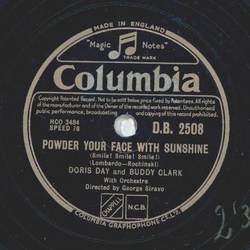 Doris Day, Buddy Clark - Powder your face with sunshine /...