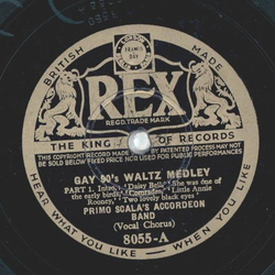 Primo Scalas Acc. - Gay 90s Waltz Medley Teil I und II