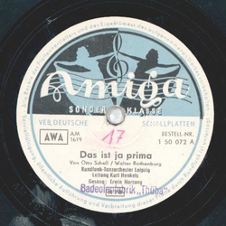 Erwin Hartung - Das ist ja prima / Ende gut - alles gut