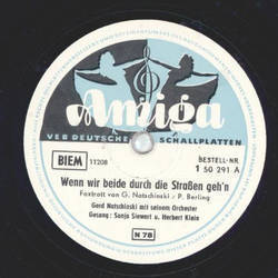 Sonja Siewert u. Herbert Klein / Issy Pat u. die...