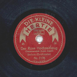 Salon-Orcheter - Der Rose Hochzeitszug / Mondnacht auf der Alster