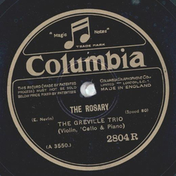 The Greville Trio - Silver threads among the gold / The Rusary