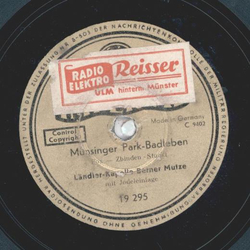 Lndler-Kapelle Berner Mutze - Munsinger Park-Badleben /...