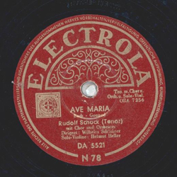 Rudolf Schock - Ave Maria / Es muß ein Wunderbares sein