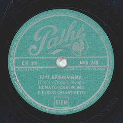 Renato Carosone e il suo Quartetto - Malafemmena / La Pans