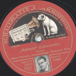 Alfred Piccaver - Mattinata / Lolita