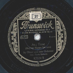 Trudy Richards, Sy Oliver u. s. Orch. - The Blacksmith Blues / Any Time