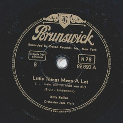 Kitty Kallen / Four Aces - Little Things Mean A Lot / Three Coins in The Fountain