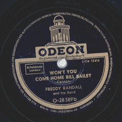 Freddy Randall - Sensation Rag / Wont you come home Bill Bailey