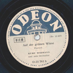 Kurt Widmann und sein Orchester - Ali Baba / Auf der grnen Wiese