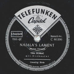 Yma Sumac - Najalas Lament / Birds