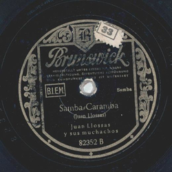 Juan Llossas - El Cumbanchero / Samba Caramba