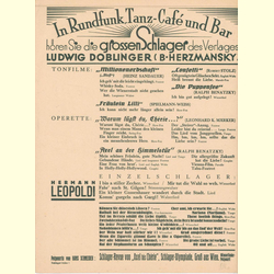 Notenheft / music sheet - Sommersprossen