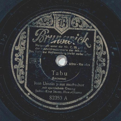 Juan Llossas - Tabu / Pobre Gondolero