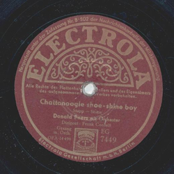 Donald Peers - Music! Music! Music! / Chattanoogie shoe-shine boy